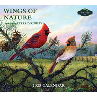 2025 Calendar Wings Of Nature by Terry Doughty Wall, Pine Ridge 5978