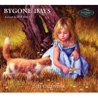 2025 Calendar Bygone Days by Jim Daly Wall, Pine Ridge 5982