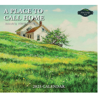2025 Calendar A Place To Call Home by Fred Swan Wall, Pine Ridge 5985
