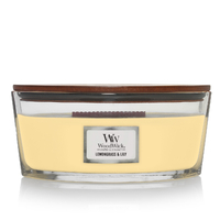 WoodWick Scented Candle Lemongrass & Lily Ellipse WW76065