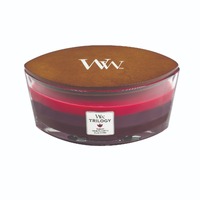 WoodWick Scented Candle Sun Ripened Berries Trilogy Ellipse 453g WW76972