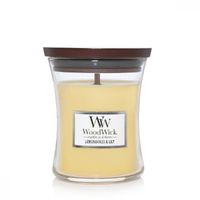 WoodWick Scented Candle Lemongrass & Lily Medium 275g WW92065