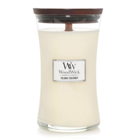 WoodWick Scented Candle Island Coconut Large 609g WW93115