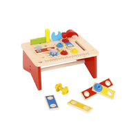 Tooky Toy Pretend Play Toys Construction Tools Work Bench, Eleganter TL722