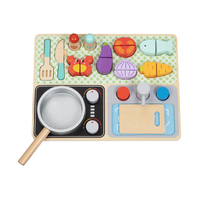 Tooky Toy Pretend Play Toys Kitchen Set, Eleganter TJ453