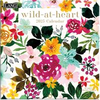 2025 LANG Calendar Wild-At-Heart by Barbra Ignatiev Mini Wall, Lang 25991079269