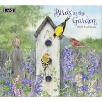 2025 Calendar Birds In The Garden by Jane Shasky Wall, Lang 25991001895