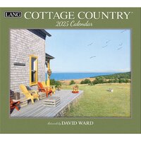 2025 Calendar Cottage Country by David Ward Wall, Lang 25991001902