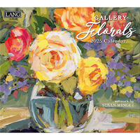 2025 Calendar Gallery Florals by Susan Winget Wall, Lang 25991002020