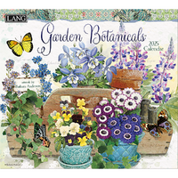 2025 LANG Calendar Garden Botanicals by Barbara Anderson Wall, Lang 25991002014