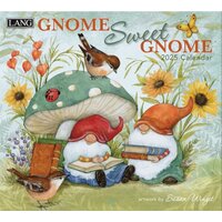 2025 LANG Calendar Gnome Sweet Gnome by Susan Winget Wall, Lang 25991002026