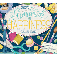 2025 LANG Calendar Handmade Happiness by Nicole Tamarin Wall, Lang 25991002031