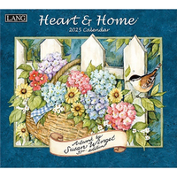 2025 LANG Calendar Heart & Home by Susan Winget Wall, Lang 25991001913