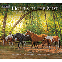 2025 Calendar Horses In The Mist by Weirs & Cummings Wall, Lang 25991001917