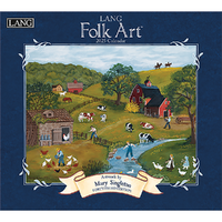 2025 Calendar Folk Art by Mary Singleton Wall, Lang 25991001922