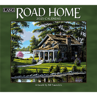 2025 Calendar Road Home by Bill Saunders Wall, Lang 25991001938