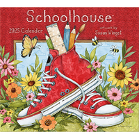 2025 Calendar Schoolhouse by Susan Winget Wall, Lang 25991001940