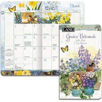 2025-2026 2-Year Planner Garden Botanicals by Barbara Anderson Pocket Monthly, Lang 25991071103