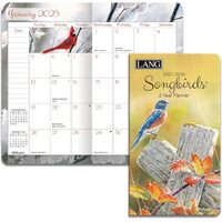 2025-2026 2-Year Planner Songbirds by Susan Bourdet Pocket Monthly, Lang 25991071077