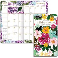 2025-2026 2-Year Planner Wild-At-Heart by Barbra Ignatiev Pocket Monthly, Lang 25991071102