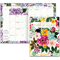 2025 13-Month Planner Wild-At-Heart by Barbra Ignatiev Pocket Monthly, Lang 25991003188