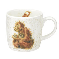 Wrendale Designs Mug 300mL Orangutan Orangutangle, Whitehill MMMX5629-XS