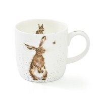 Wrendale Designs Mug 300mL The Hare & The Bee Hare, Whitehill MMOU5629-XS