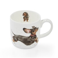 Wrendale Designs Mug 300mL That Friday Feeling Dachshund, Whitehill MMTC5629-XS