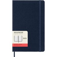 2025 Diary Moleskine Large Daily Hard Cover Sapphire Blue M-DHB2012DC3Y24