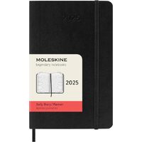 2025 Diary Moleskine Pocket Daily Soft Cover Black M-DSB12DC2Y24