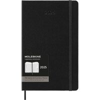 2025 Diary Moleskine PRO Large Weekly Vertical Hard Cover Black M-DHB12PRO3Y24