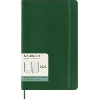 2025 Diary Moleskine Large Weekly Notebook Soft Cover Myrtle Green