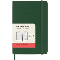 2025 Diary Moleskine Pocket Daily Soft Cover Myrtle Green M-DSK1512DC2Y24