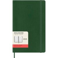 2025 Diary Moleskine Large Daily Soft Cover Myrtle Green M-DSK1512DC3Y24