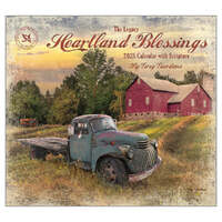 2025 Calendar Heartland Blessings w/ Scripture by Greg Giordano Wall, Legacy WCA91042