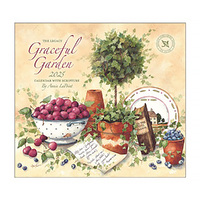 2025 Legacy Calendar Graceful Garden With Scripture by Annie LaPoint Wall, Legacy WCA91329