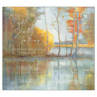 2025 Calendar Light Gently Falling w/ Scripture by Danhui Nai Wall, Legacy WCA91955