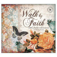 2025 Calendar Walk By Faith With Scripture by Christine Adolph Wall, Legacy WCA93190