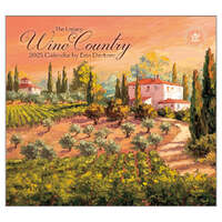 2025 Calendar Wine Country by Erin Dertner Wall, Legacy WCA93738