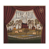 2025 Legacy Calendar Folk Art By David by David Harden Wall, Legacy WCA93995