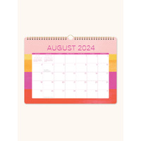 2025 Calendar Color Theory Deluxe Wall Orange Circle Studio 25100