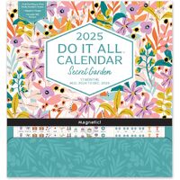 2025 Calendar Secret Garden Do It All Wall Orange Circle Studio 25076