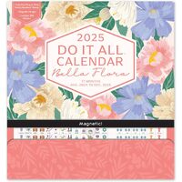 2025 Calendar Bella Flora Do It All Wall Orange Circle Studio 25077