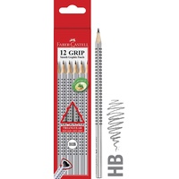 Faber-Castell Grip 2001 Triangular Graphite HB Pencils - Pack of 12