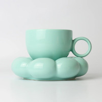 Lottie Mug & Saucer Set Blue, Sage & Cooper C103.01