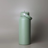 Sage & Cooper Insulated Drink Bottle 1L Olive S777.Olive