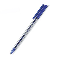 Staedtler Ballpoint Pen 432 1.0mm Medium Triangular Blue Box of 10