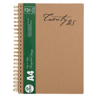 2025 Diary Cumberland Ecowise Enviro A4 Day to Page Kraft 41SECB25