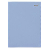 2025 Diary Cumberland Soho A4 Week to View Dusty Blue Spiral PVC 47SSHBL25