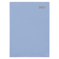 2025 Diary Cumberland Soho A5 Day to Page Dusty Blue Spiral PVC 51SSHBL25